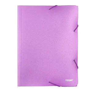CARPETA TRAMA 3 SOLAPAS CON ELASTICO OFICIO