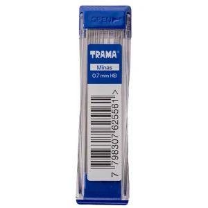 MINAS PARA PORTAMINAS 0.7 MM HB TRAMA