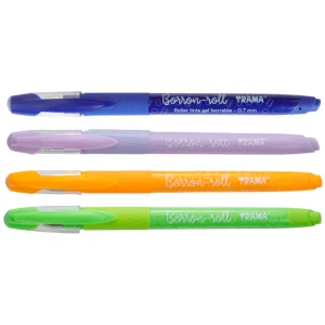 ROLLER TINTA GEL BORRABLE Y RECARGABLE TRAMA