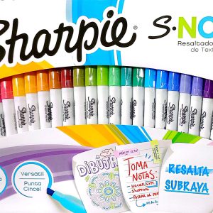 RESALTADOR/MARCADOR SHARPIE S-NOTE 24 COLORES