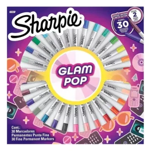 MARCADORES PERMANENTES SHARPIE RULETA 30 COLORES
