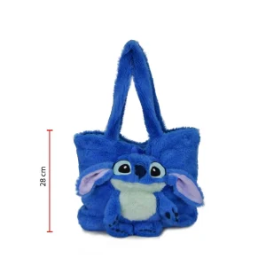 Bolso Stitch azul de peluche 28cm PhiPhi